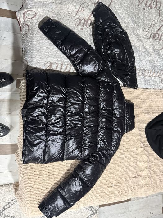 Черно Puffer яке Moncler