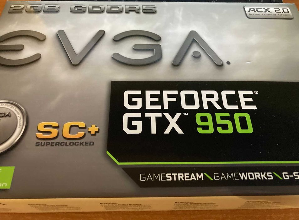EVGA GTX  950 SC+ / ACX 2.0+ / видео картa