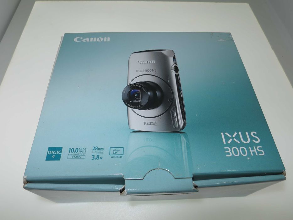 Canon IXUS 300 HS - чисто НОВ - компактен фотоапарат дигитална камера