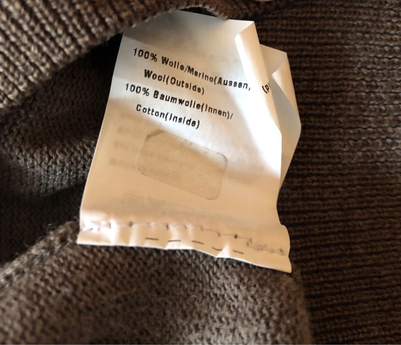 100% вълна Brax / Crewfield мъжки пуловери - L