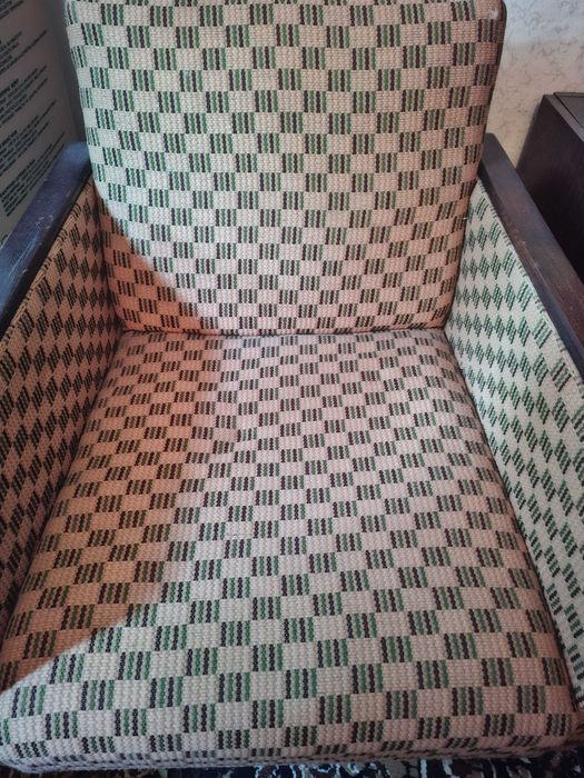 Фотьойли ретро с табуретки