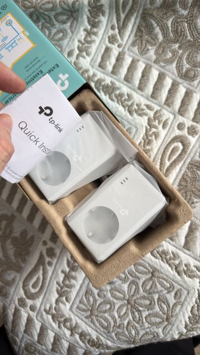 Адаптеры TP-link TP-PA4010P kit (интернет через розетку)