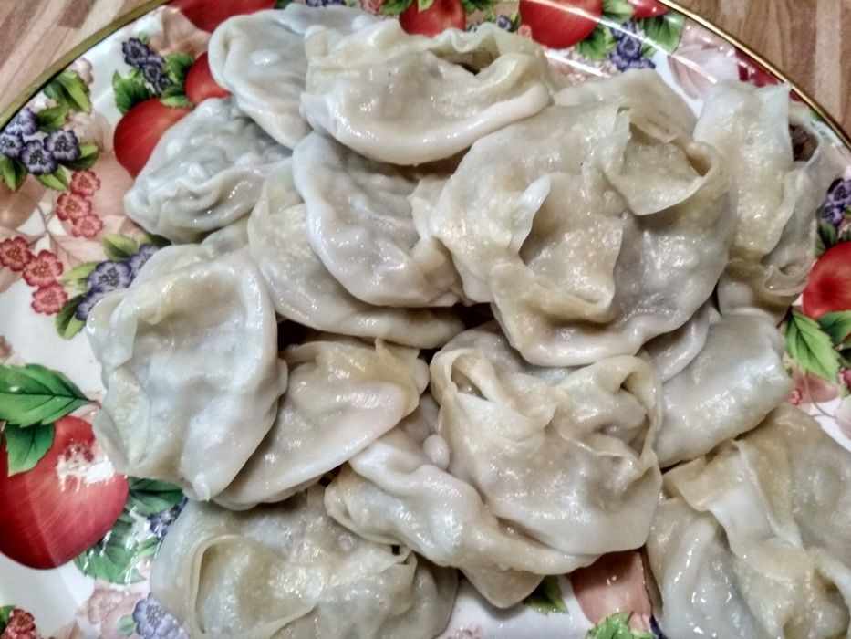 Манты домашние замороженные