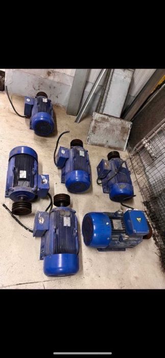 Ел.двигатели 200kw-1бр;15kw6бр;18.5kw-1бр