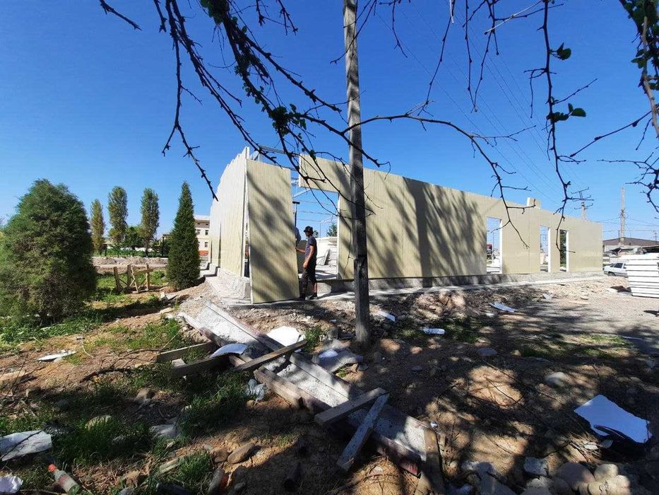 Ангары, Склады, Офисы, Магазины и др. из сэндвич панели и контейнера.