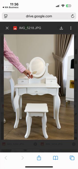 Трюмо для девочки НОВЫЕ 100 см высота