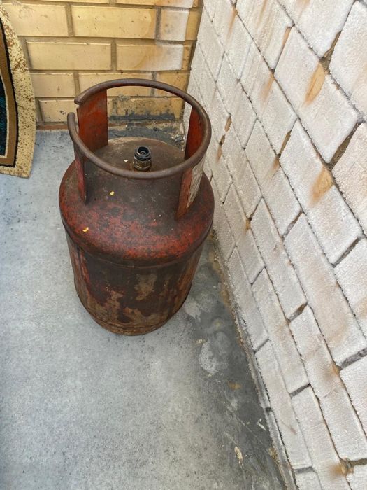 Газ плита с газовым балоном,