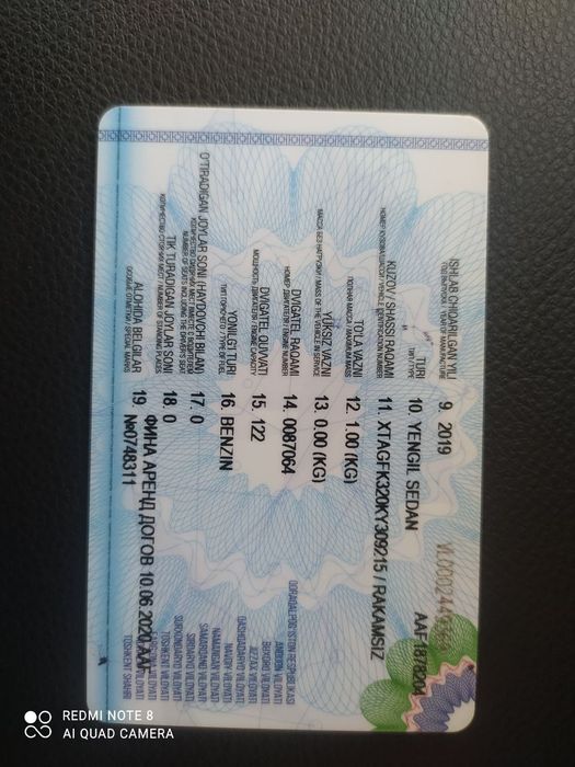 Lada Vesta 2019 benzinda yurgan