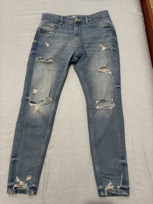 Blugi albastrii deschis pull&bear