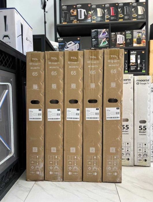 Телевизор Tcl 65 V6C Смарт тв 4К 2025Год Доставка бесплатно
