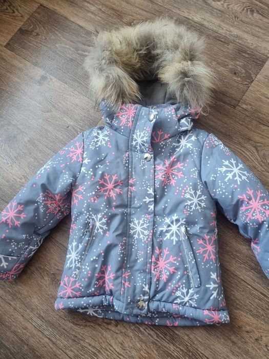 Зимний комплект (куртка +штаны) на девочку!