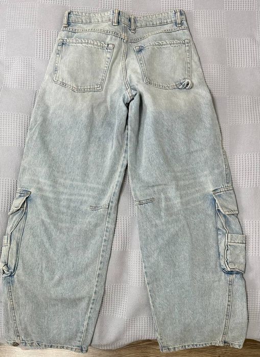 Джинсы Zara Cargo (карго) — Идеальное состояние, размер евро 34