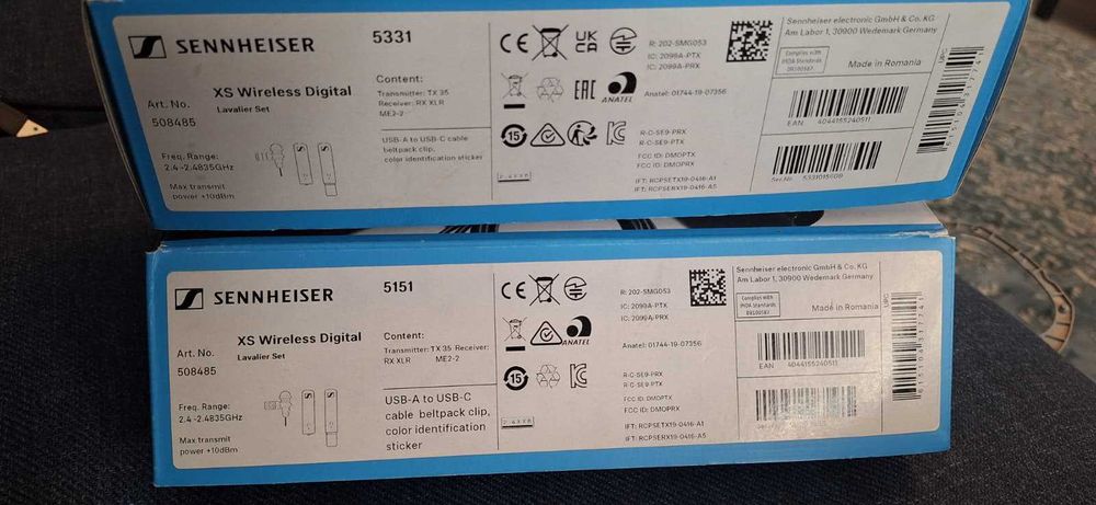 Sennheiser XS Wireless Digital Lavalier Set Lavaliere