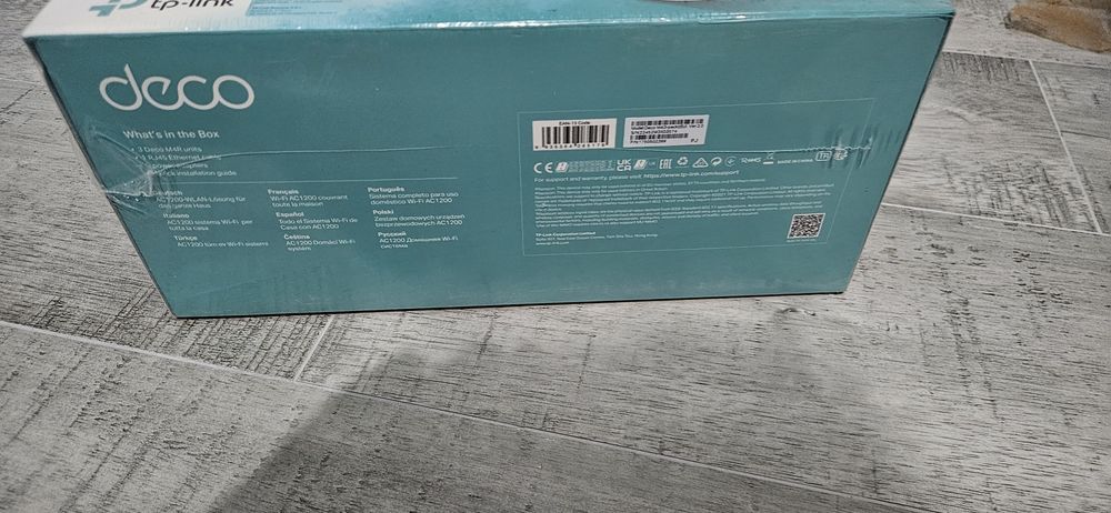 Sistem Wi-Fi Mesh TP-Link Deco M4 (3-pack) AC1200 Gigabit cu acoperire