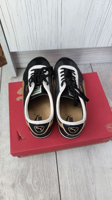 Маратонки Puma естествена кожа.