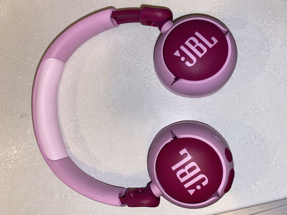 Casti JBL JR320BT Bluetooth pentru copii, mov, cu microfon – Garantie + Extindere garantie 2 ani