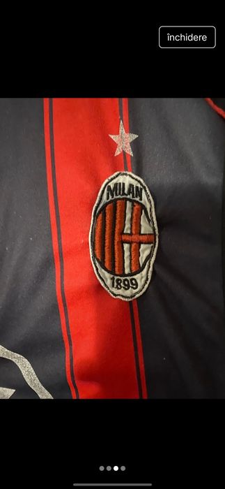 Tricou Ac Milan retro