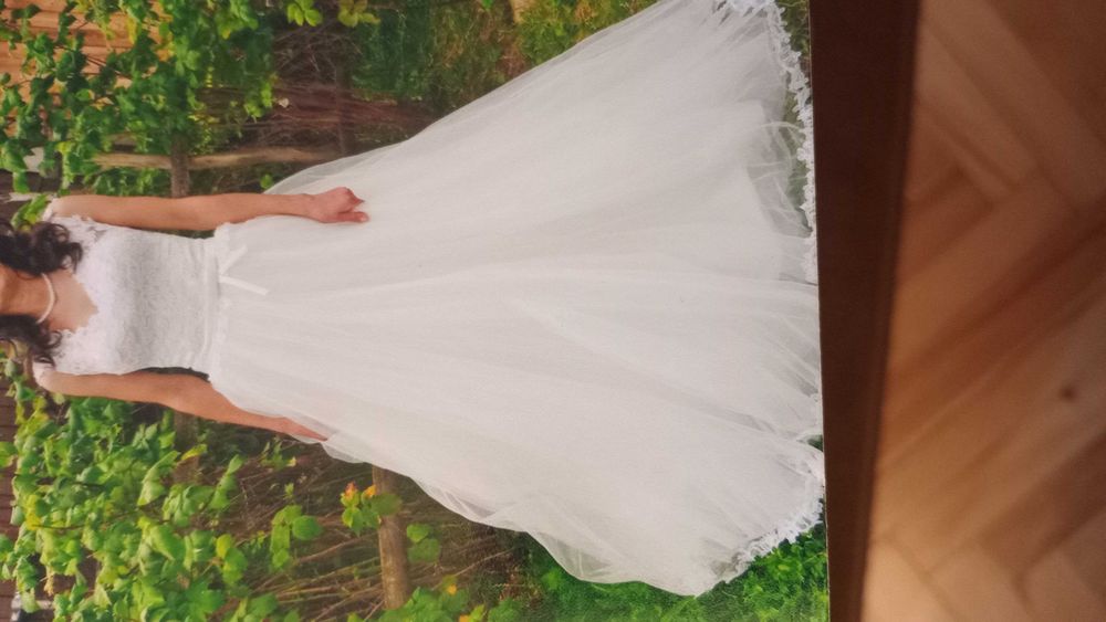 Rochie mireasă XS + voal
