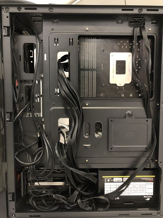 Мощный игровой компьютер, сборка