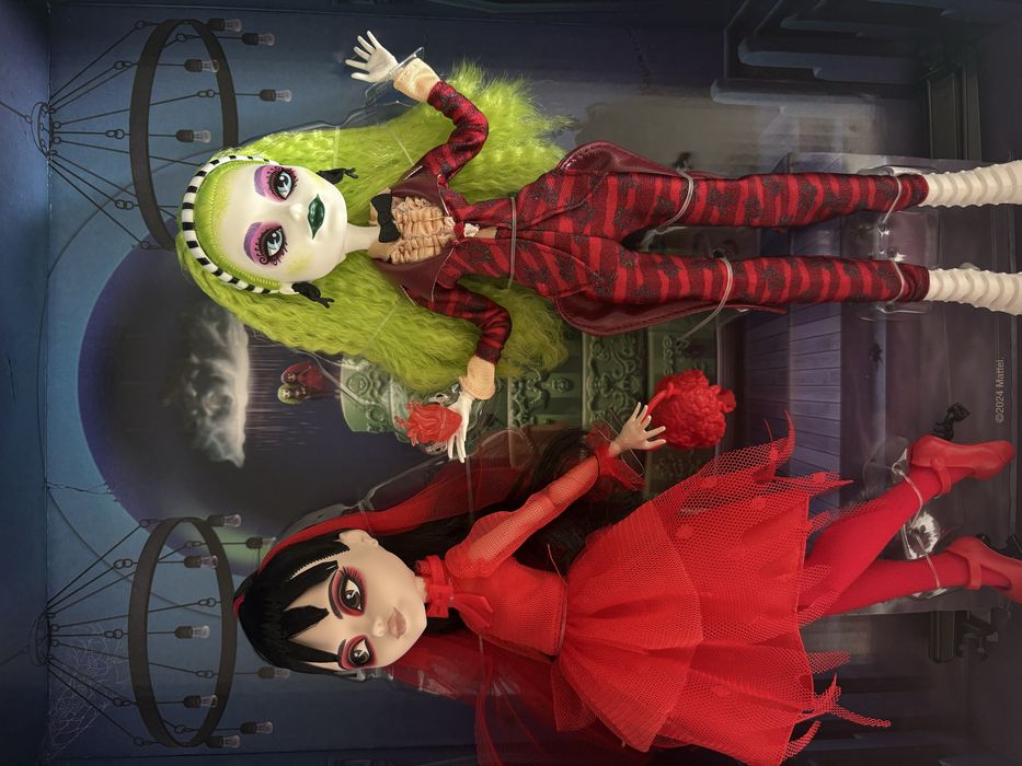 Monster High Skullector Beetlejuice & Lydia