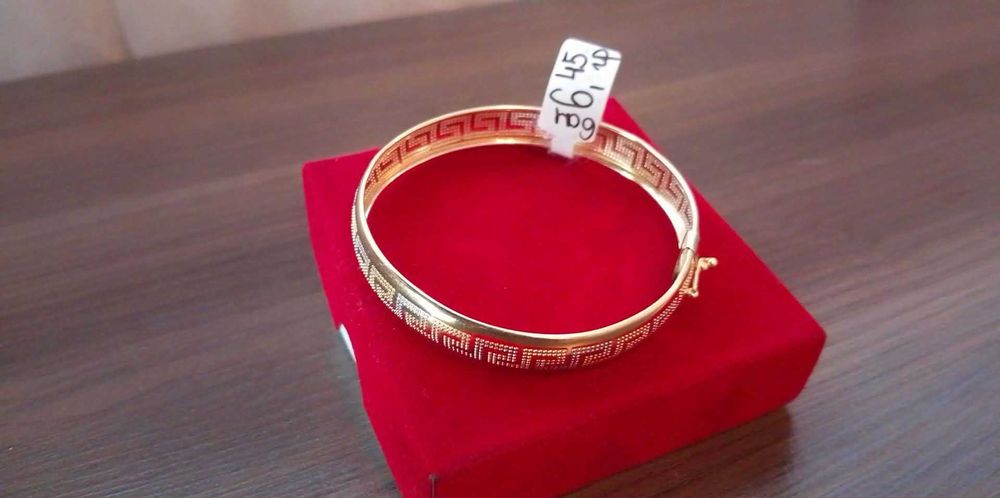 Златна гривна 14-карата 12.81 г 148.50лв грам