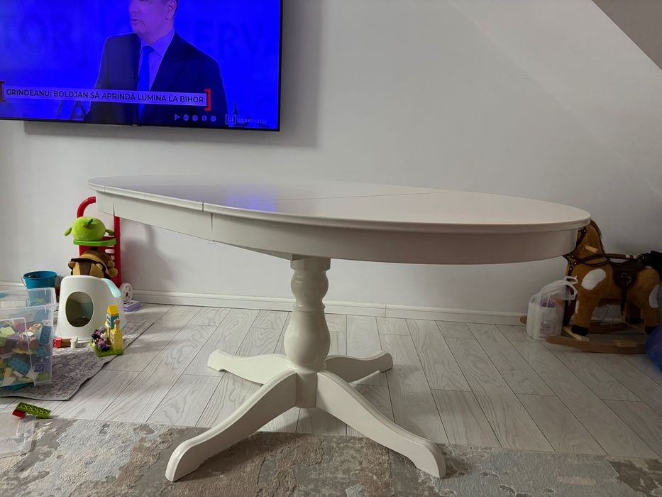 Masa de bucatarie Ingatorp Ikea extensibila