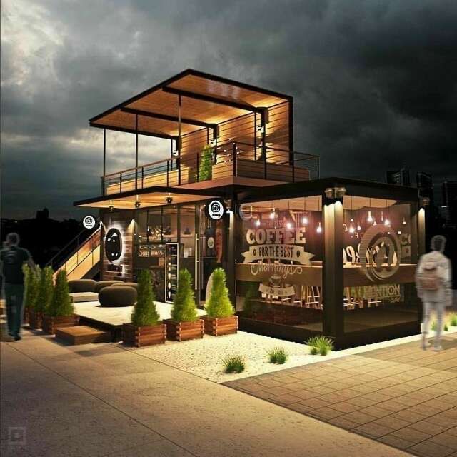 Модульные рестораны и кафе фото Модульные рестораны и кафе фото