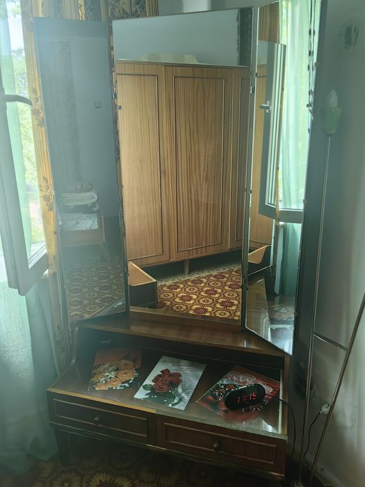 Зеркало трельяж рэтро