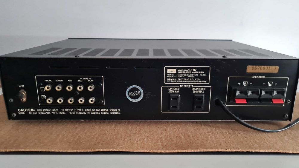 suusan.117.saeさん11-21-4 Sansui AU 117 Amplificator Timisoara • OLX.ro