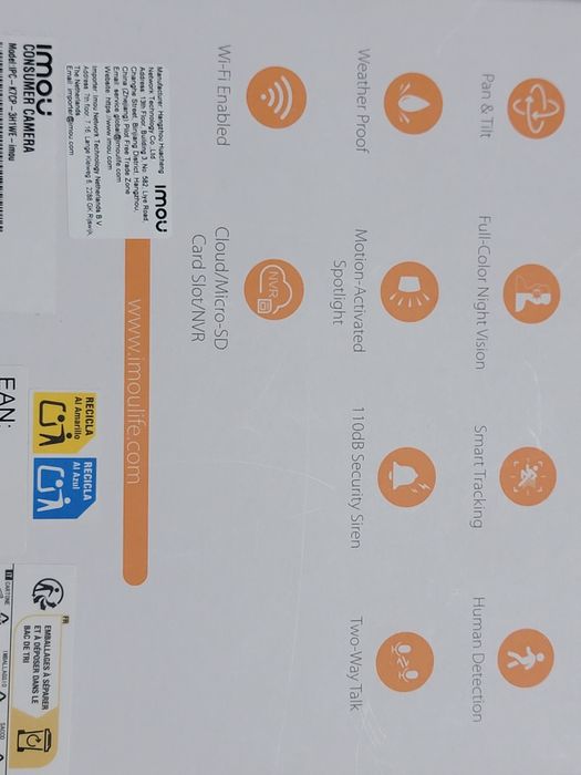 (Rezervat) Camera supraveghere sigilata IMOU Cruiser SE+