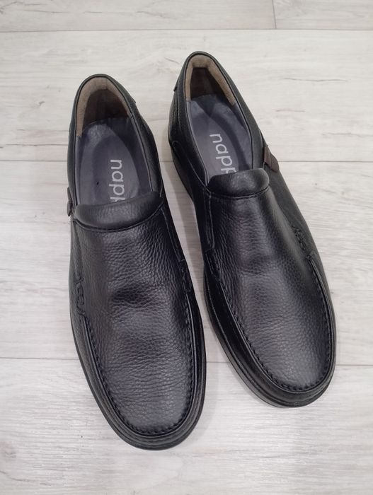 Мужские кожаные лоферы