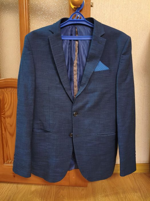 Пиджак темно синий