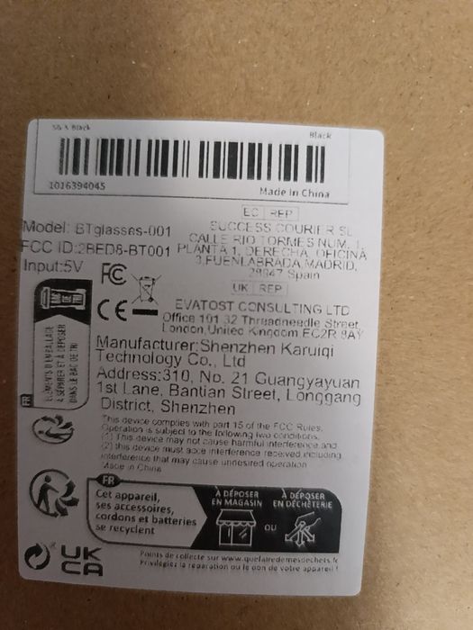 Очки блютуз наушники 2 в 1