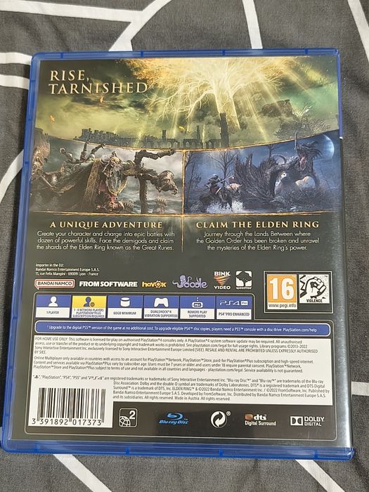 Elden Ring PS4 диск