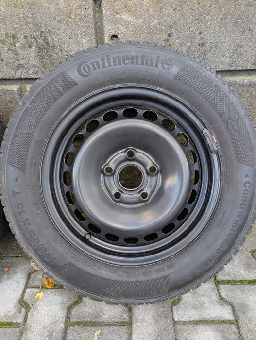 Стоманени джанти със зимни гуми 195/65/15