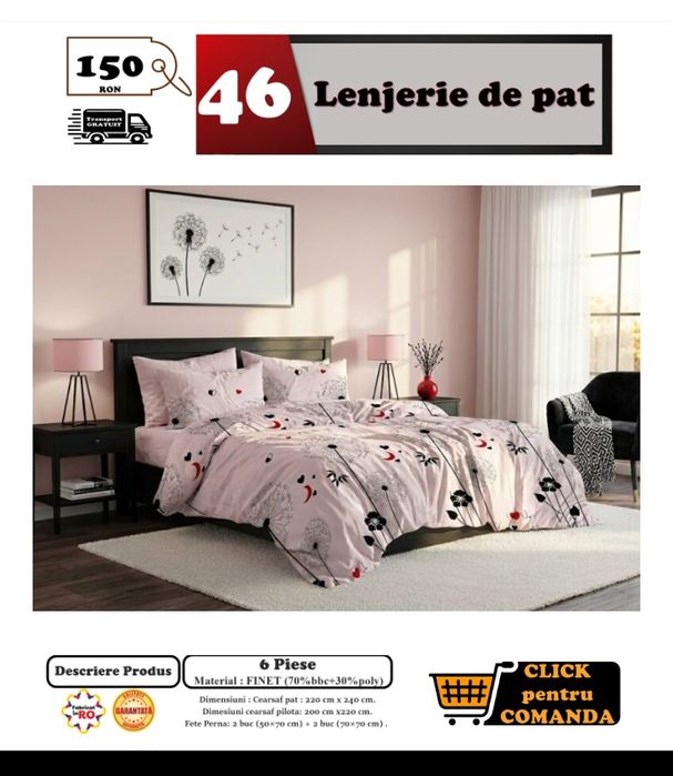 Lenjerii de fiet și bumbac.