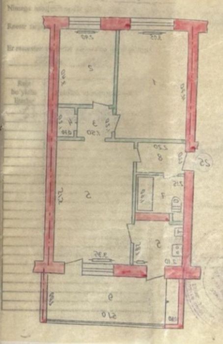 Яшнабод Рисовий 3/1/4 срочно сотилади