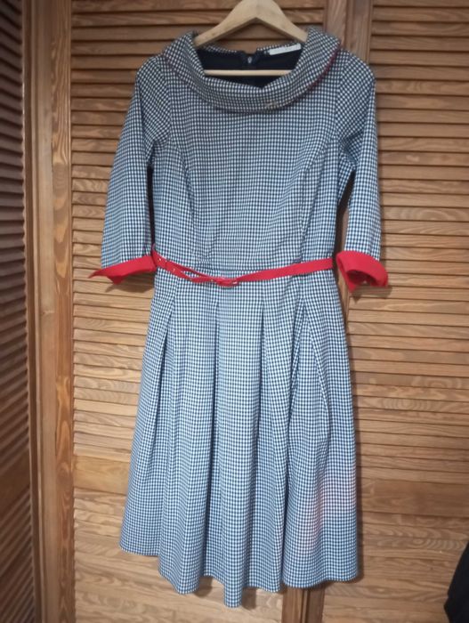 Rochie midi pliuri  Soley 44, 46 XL