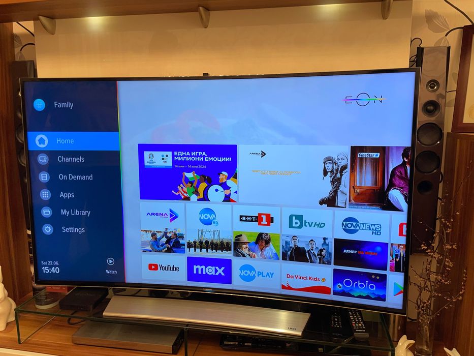 Samsung 55” 3D 4K UHD Smart TV (Curved Screen)