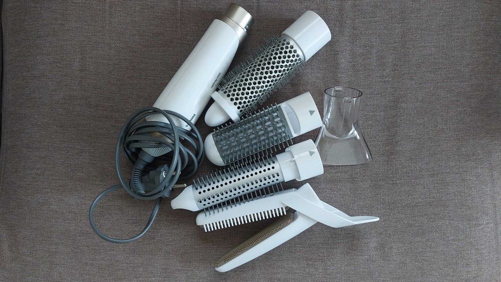 Perie cu aer cald Philips Salon Airstylist Pro (5 accesorii), la cutie