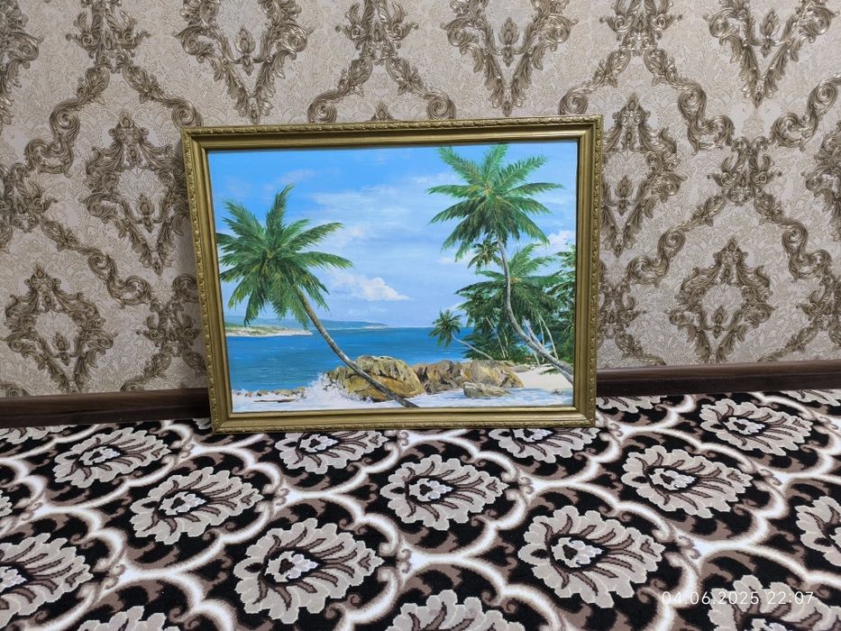 Картины ручной работы, выполнены неизвестным художником.