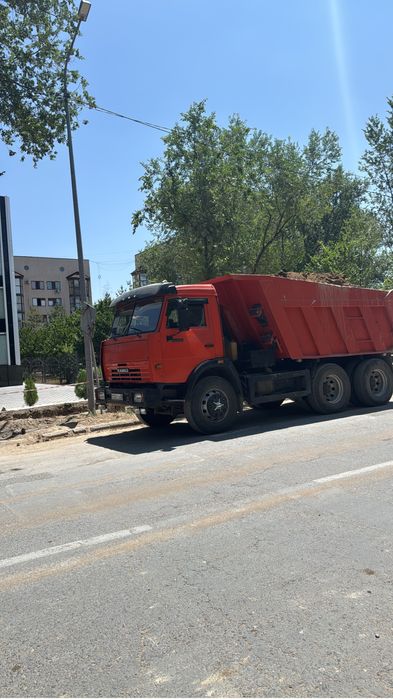 Услуги камаза  и погрузчика эксковатора