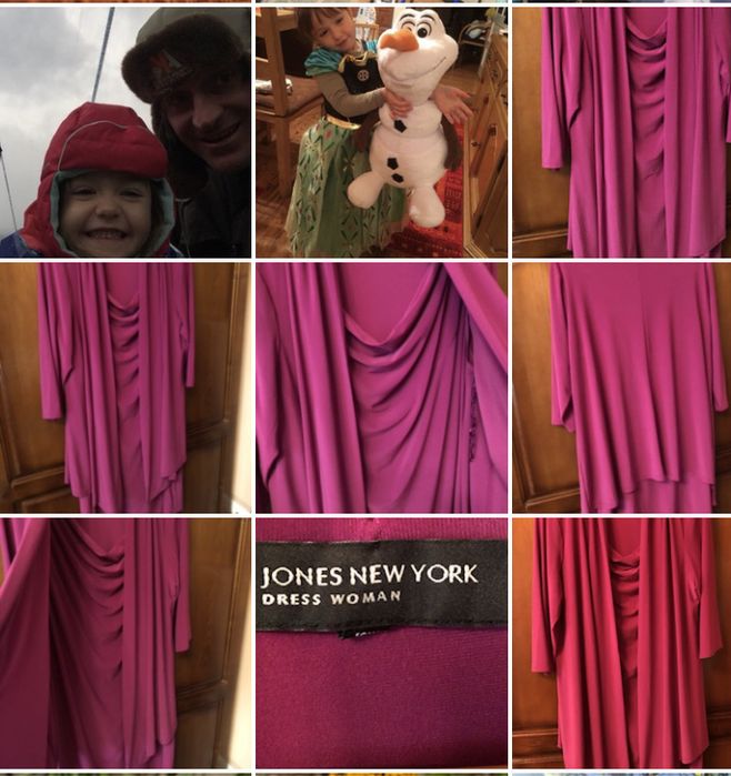 Vand rochie deosebita , 2in 1 ( rochie +vesta cu maneca 1/3,( cusute i