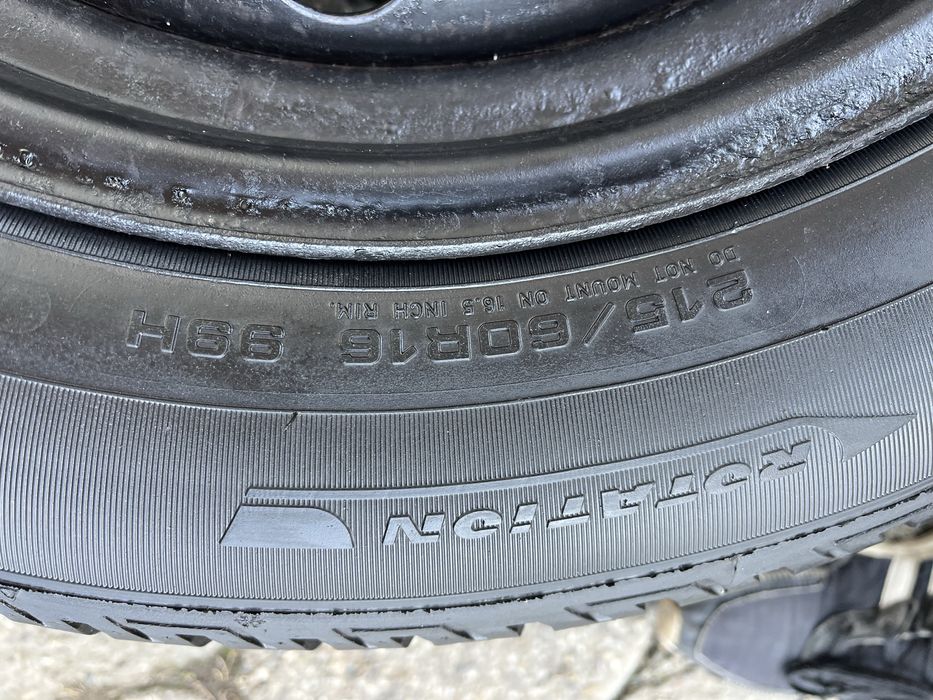 Jante 5x114.3mm, anvelope iarna 215/60 R16 Suzuki Vitara, S-cross, SX4