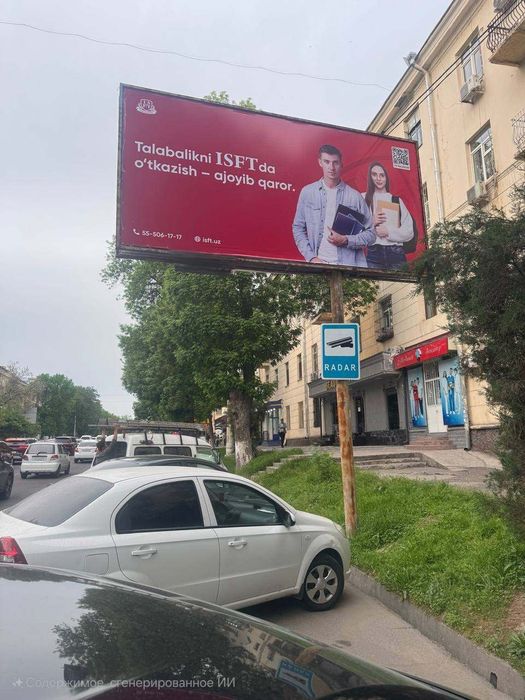 Bilbordlarda reklama//Наружная реклама //Ташки реклама.