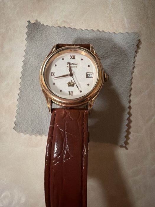 Noyop qo'l tilla soat Platinor Saturon