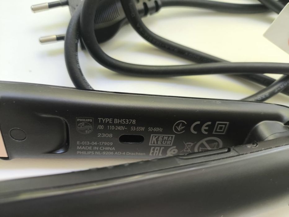 Утюжок Philips BHS 378 StraightCare
