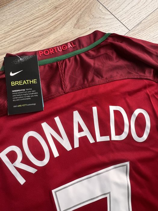 Bluza de fotbal Nike nationala Portugaliei Cristiano Ronaldo CR7 Euro 2016