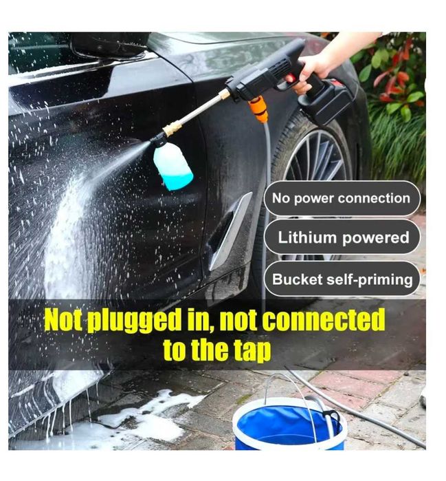 ПРОМОЦИЯ Акумулаторна водоструйка с 2 батерии