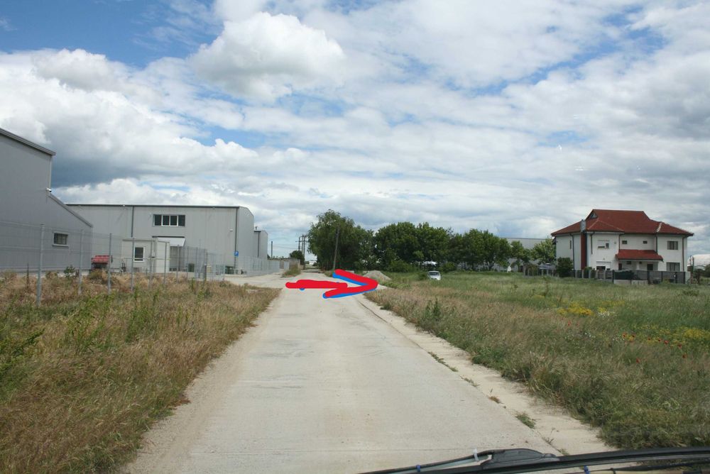 teren 500mp carcea-metro strada progresului .
